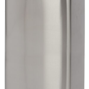Chrome pedal trash can 20 L