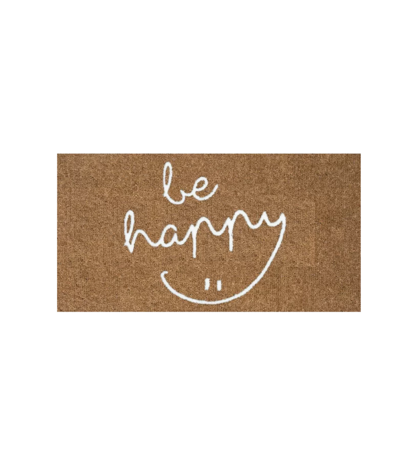 Felpudo Be Happy