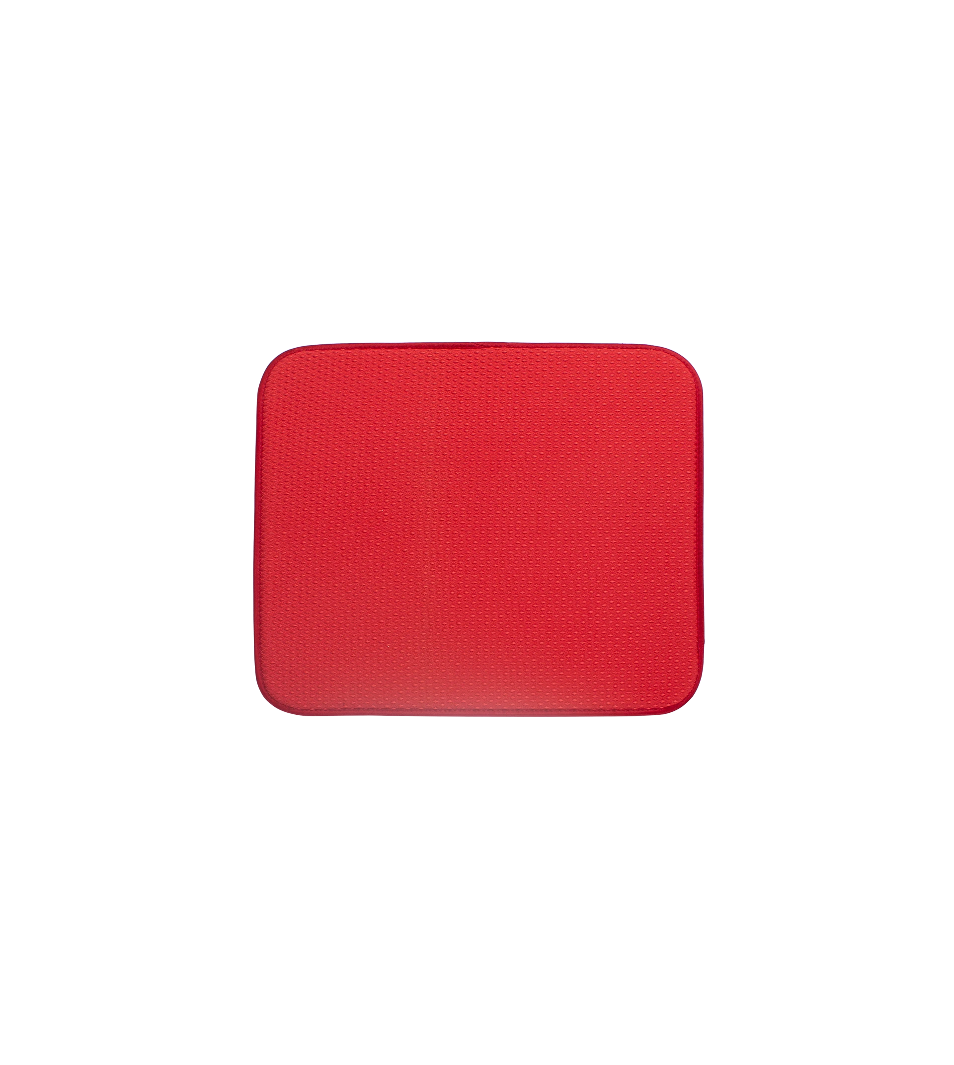 Tapete escurridor de microfibra rojo
