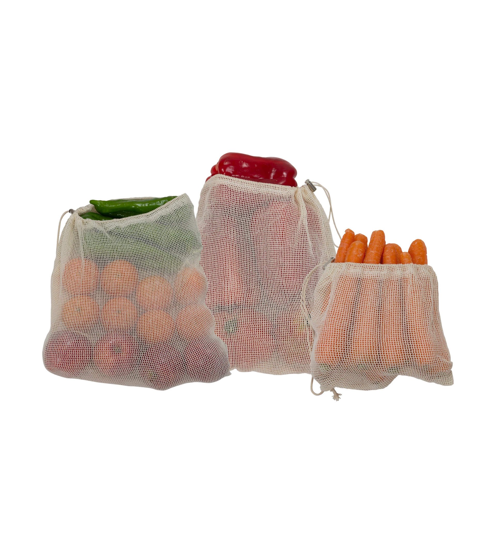 Bolsas reutilizables de algodón