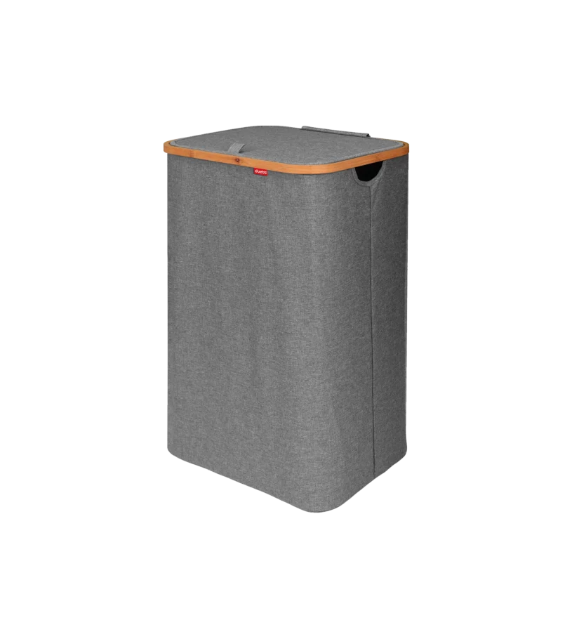 Laundry basket with lid