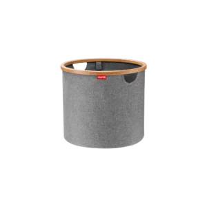 Round laundry basket