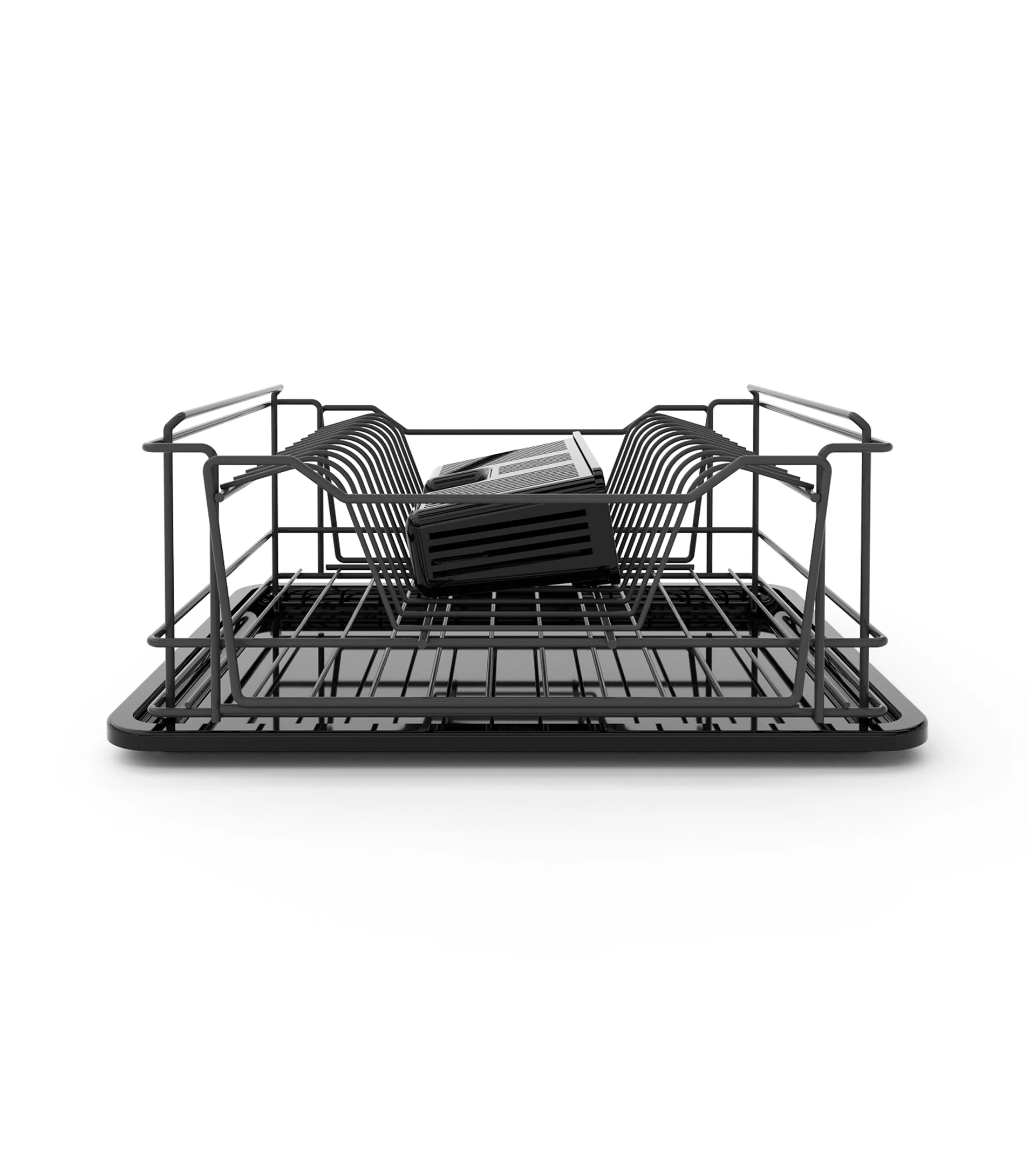 Escurreplatos doble en color negro Escurreplatos doble en color negro