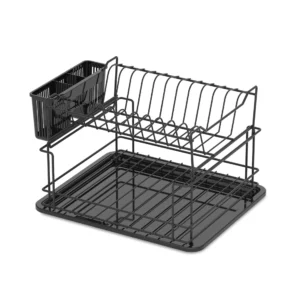Mueble Metálico para Zapatos 5 puertas Negro