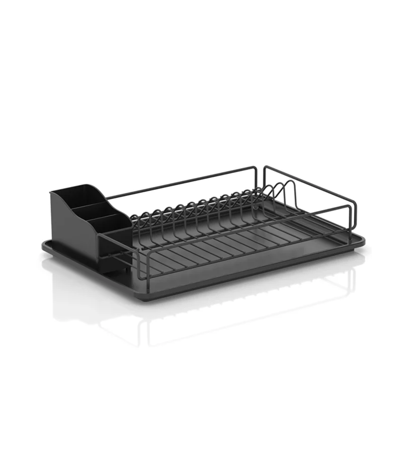 Black dish drainer