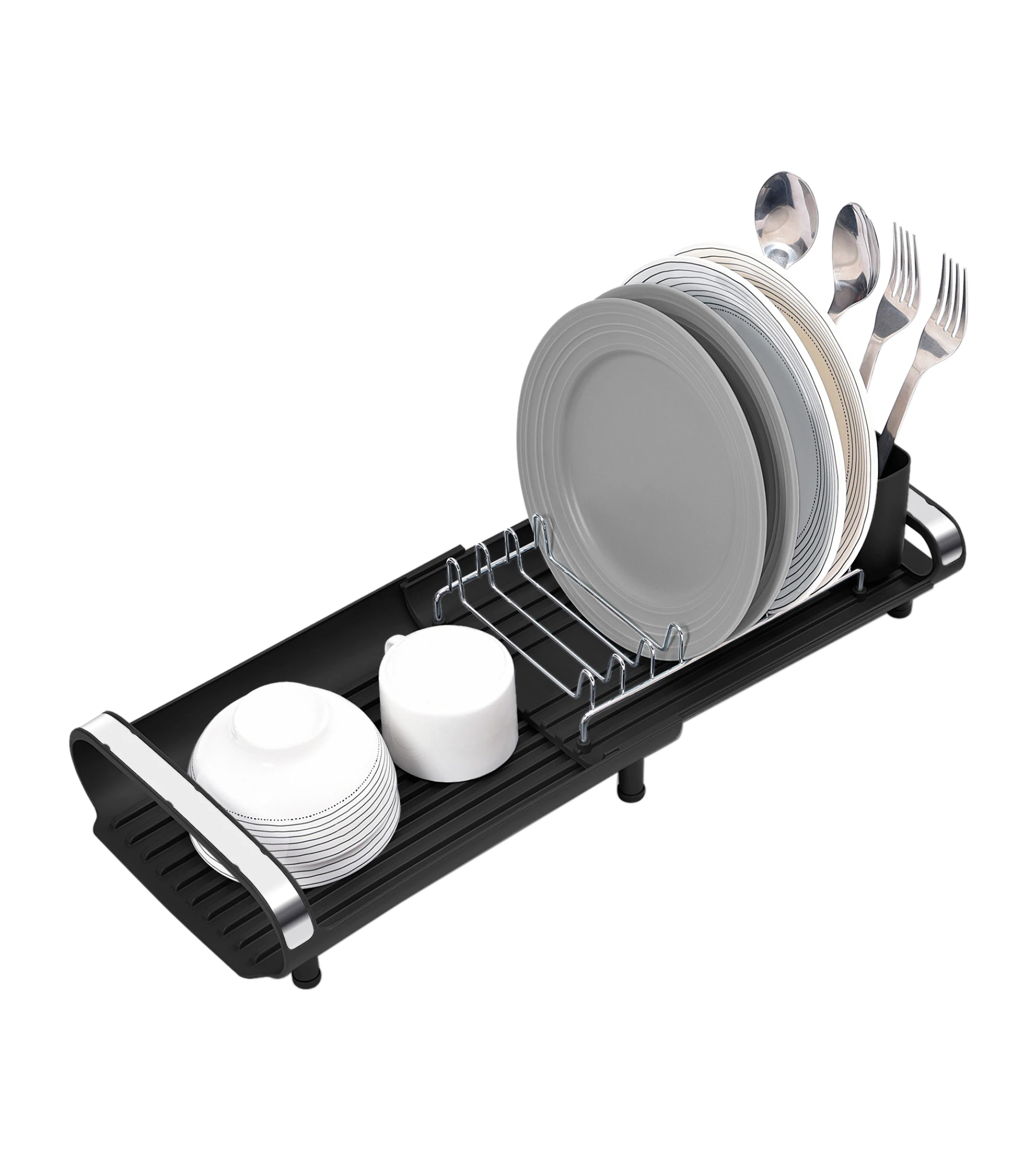Extendable dish drainer
