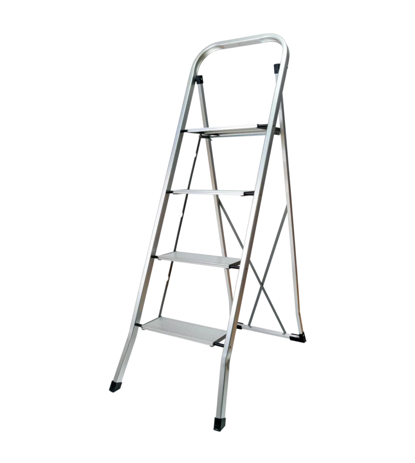 4-step aluminum ladder