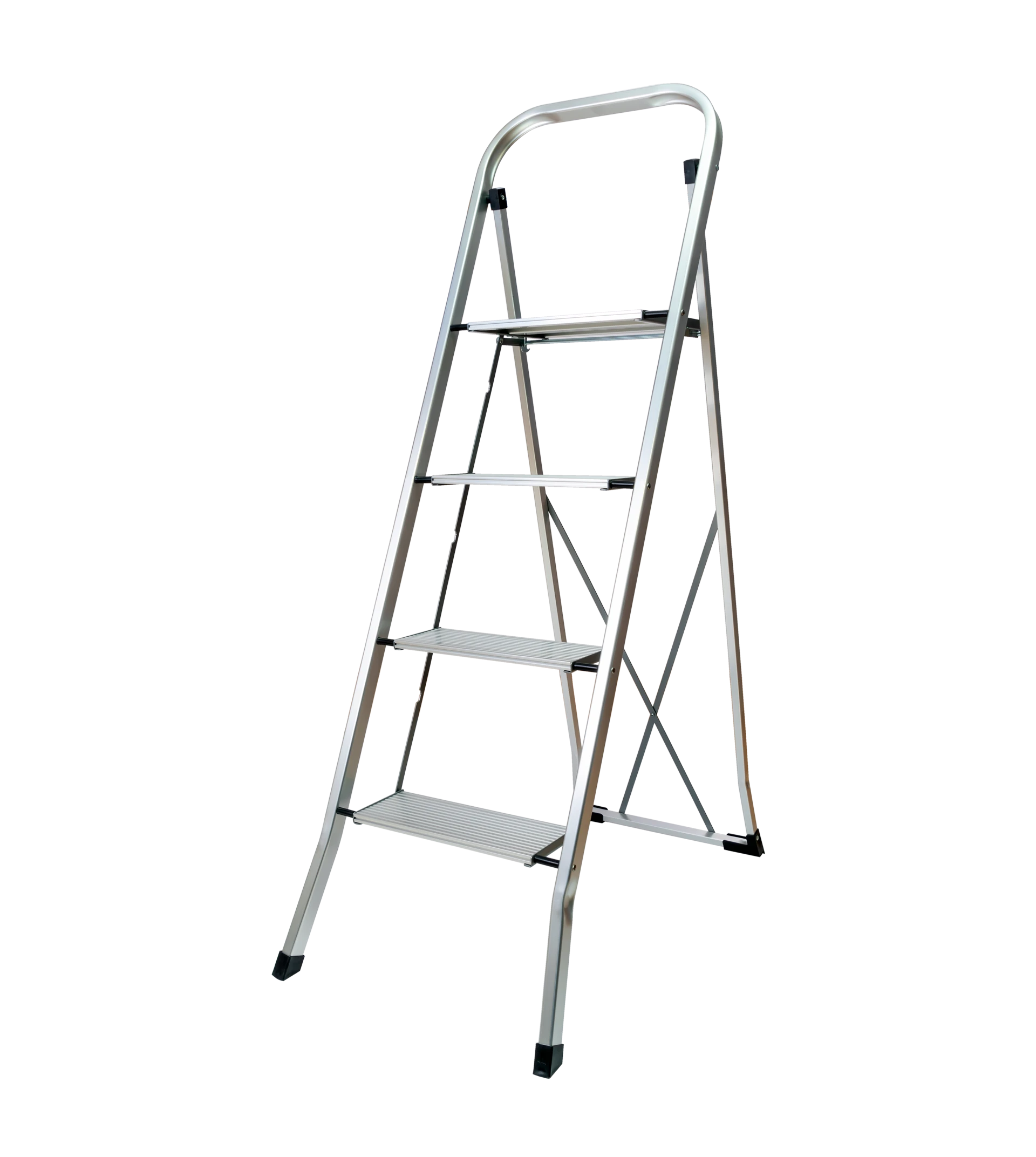 Escalera de aluminio de 4 peldaños