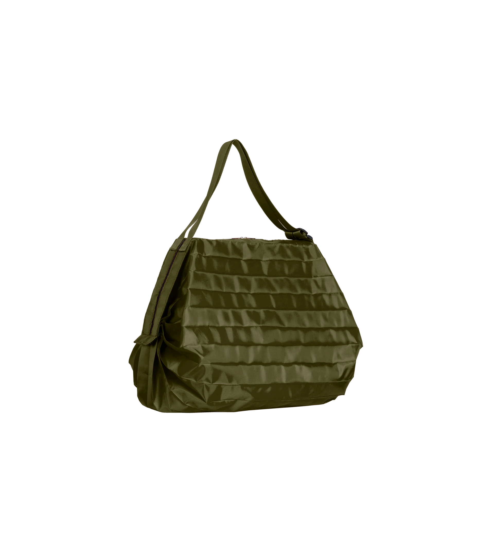 Bolsa compacta grande verde