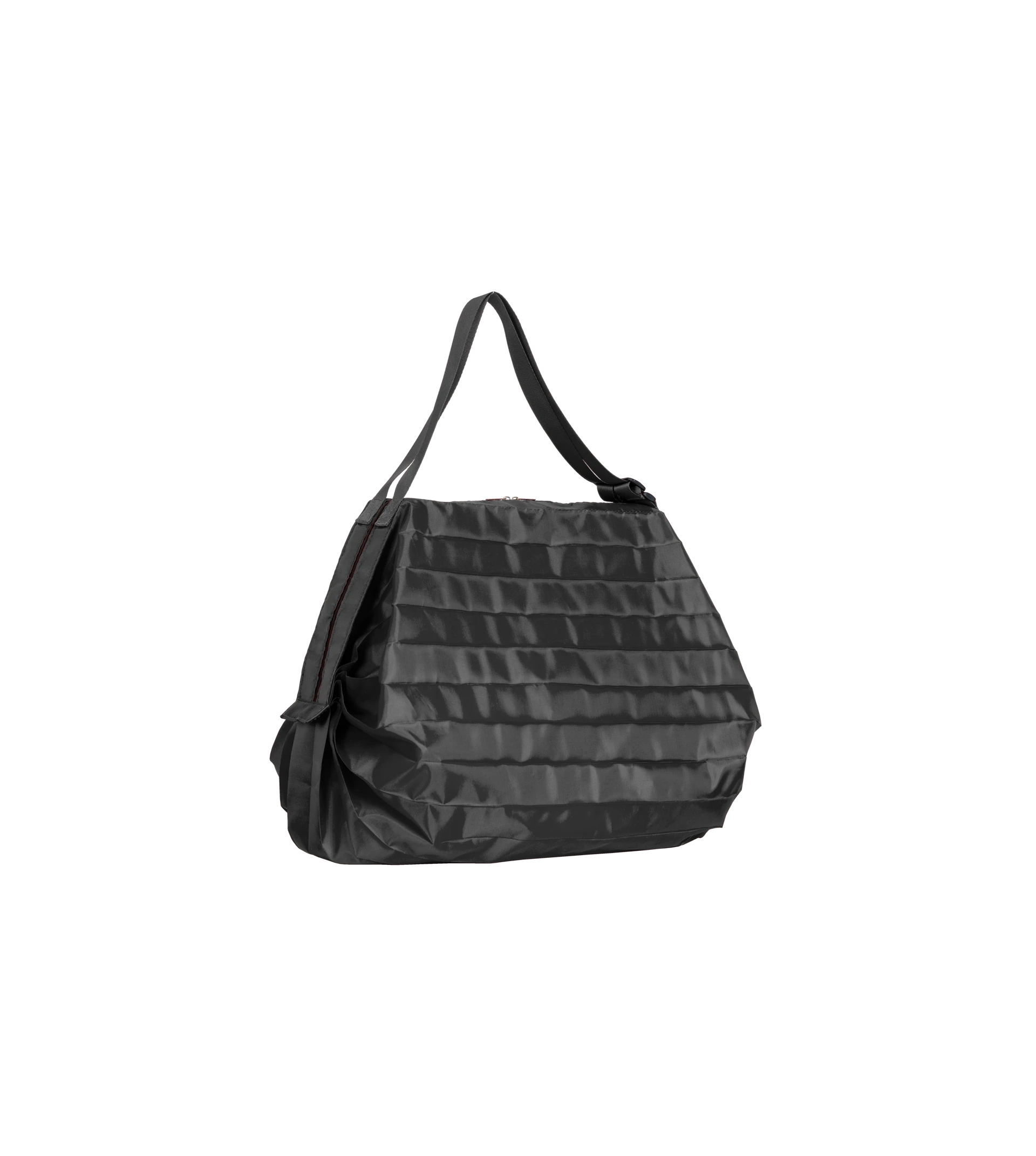 Bolsa compacta grande negra