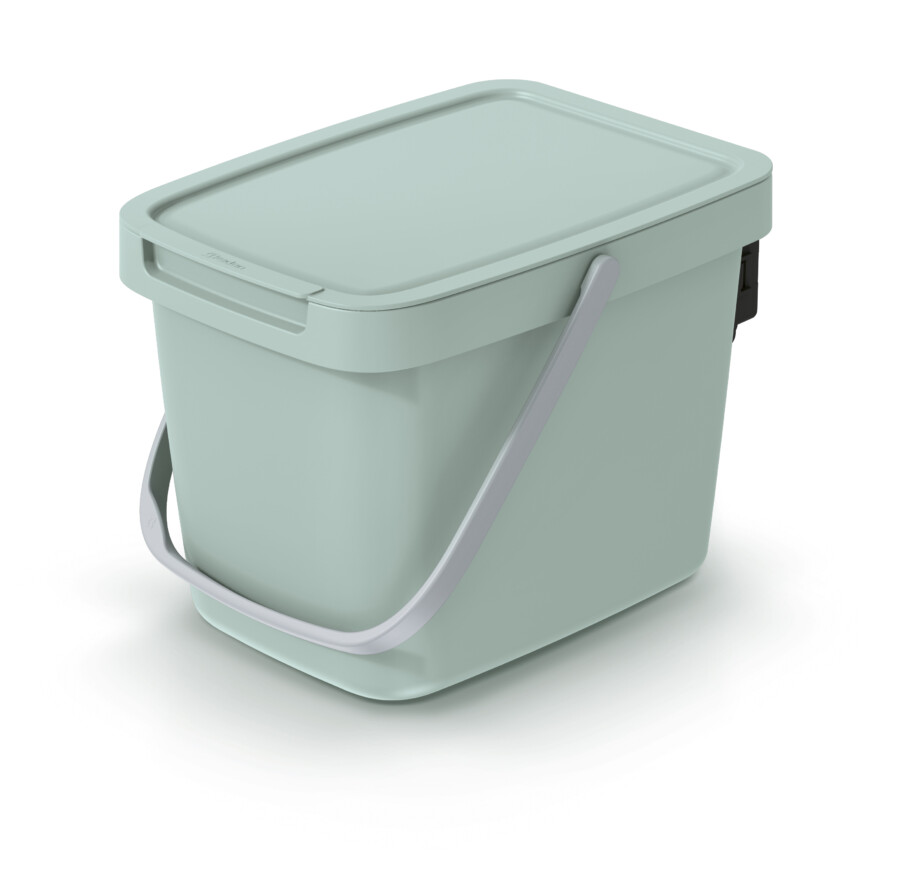 6 liter recycling bin, green