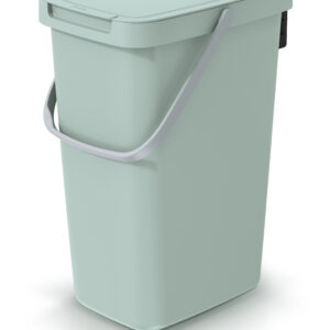 Cubo de reciclaje de 12 litros, verde
