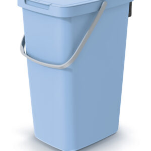 Cubo de reciclaje de 20 litros, azul
