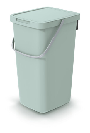 Cubo de reciclaje de 25 litros, verde