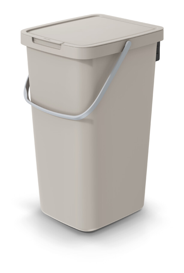 25 liter recycling bin, brown
