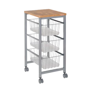 3-basket vegetable rack
