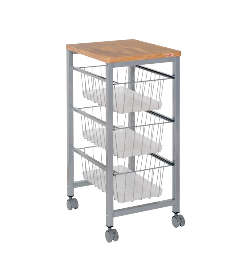 3-basket vegetable rack