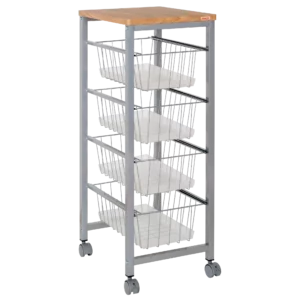 4-basket vegetable rack