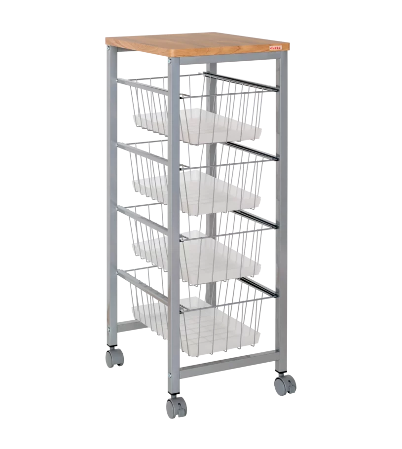 4-basket vegetable rack