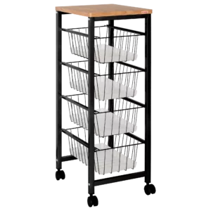 4-basket vegetable rack