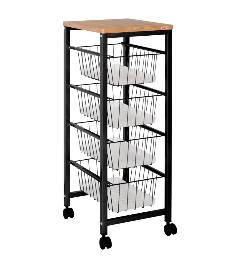 4-basket vegetable rack