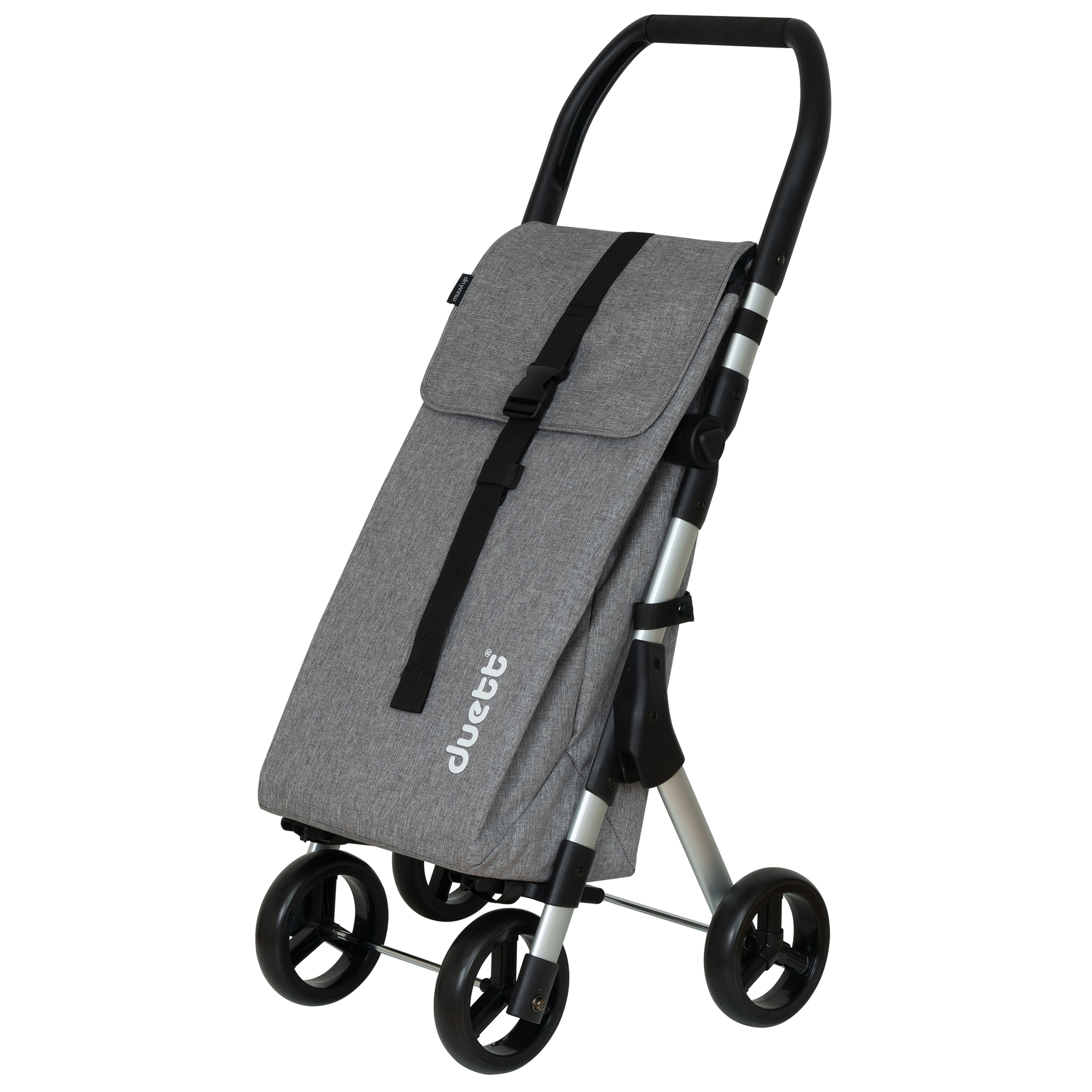 Carro de la compra Muuvi Up 802 Texture grey Carro de la compra Muuvi Up 802 Texture grey