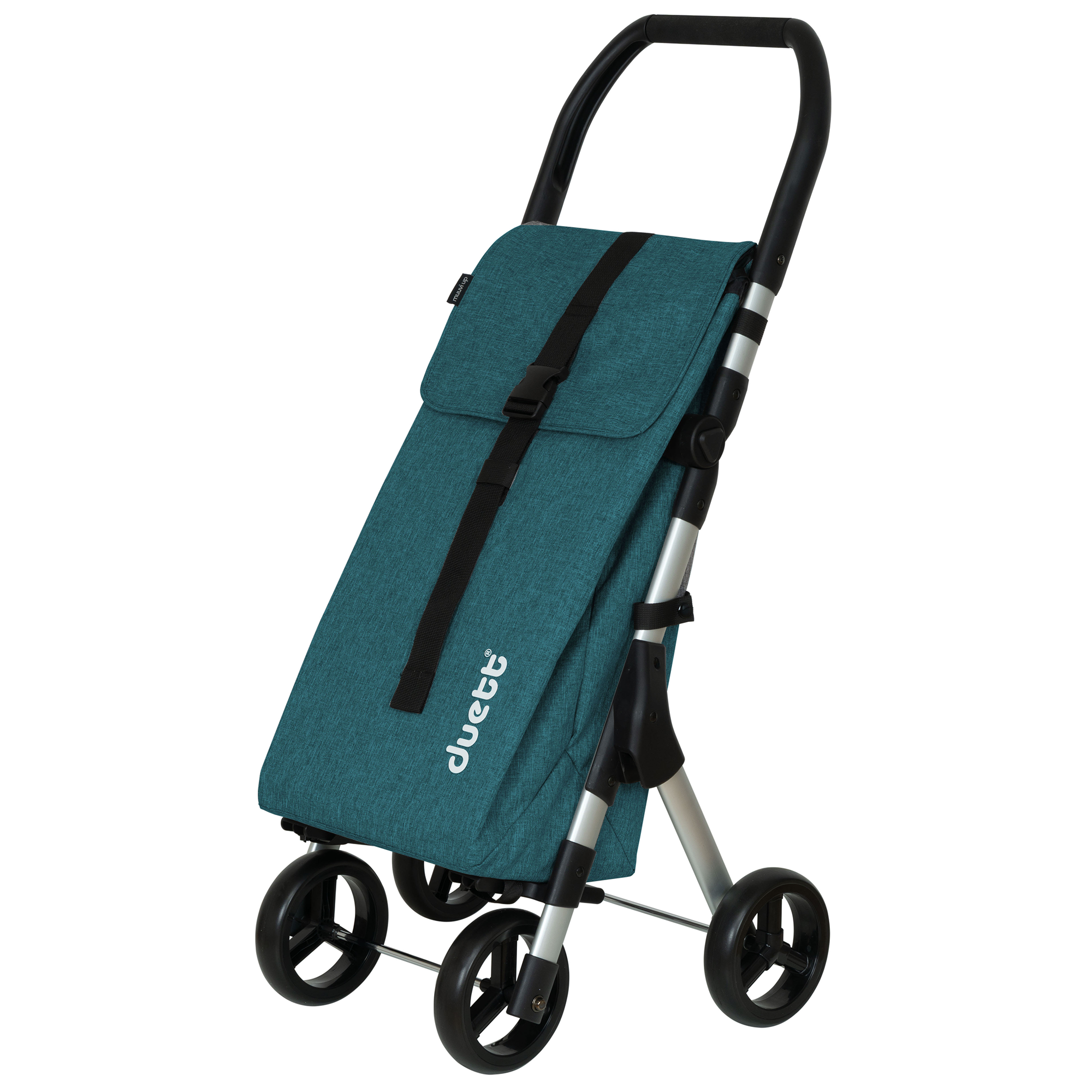 Carro de la compra Muuvi Up 804 Texture green Carro de la compra Muuvi Up 804 Texture green