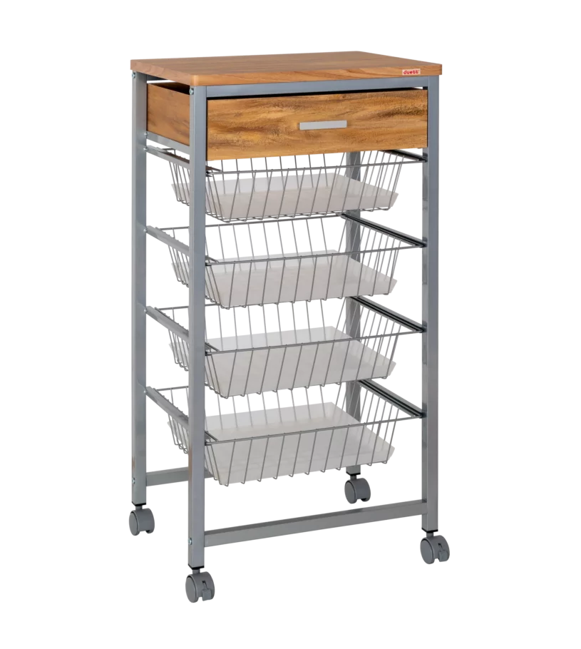 4-basket vegetable rack + drawer
