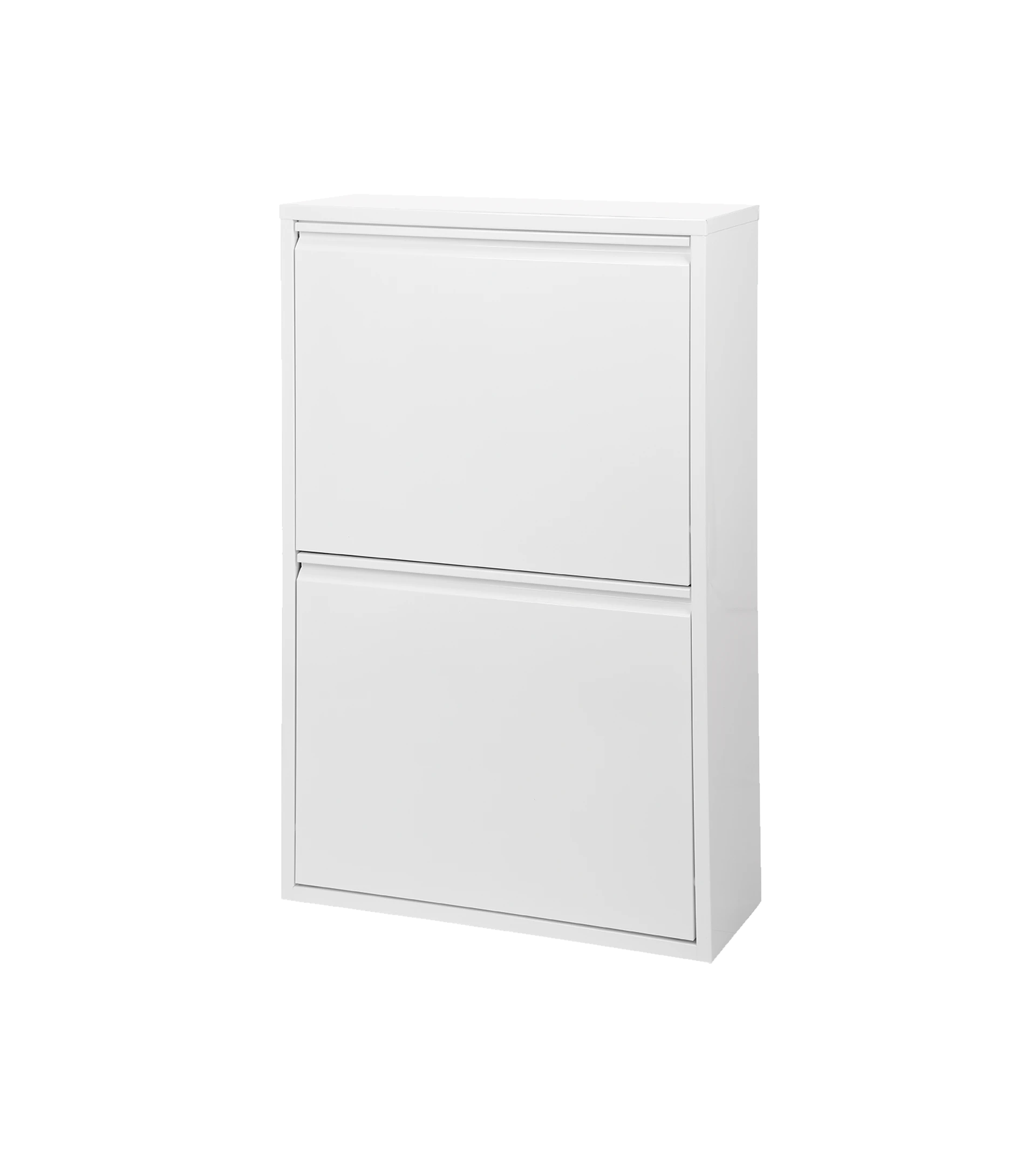 Mueble metálico para reciclar con 4 compartimentos