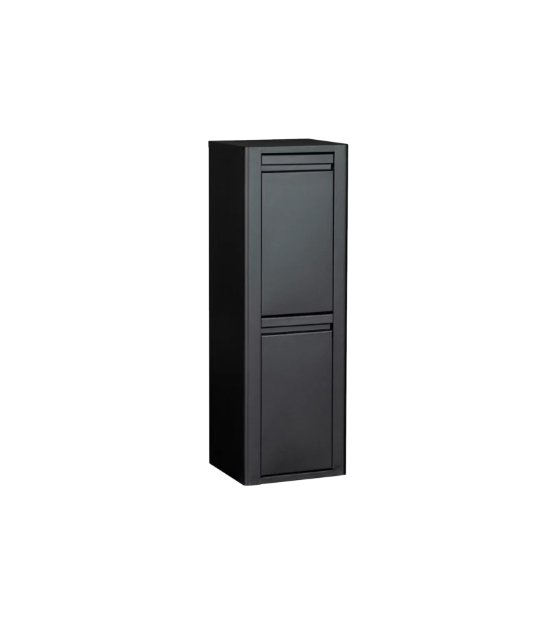 Metal furniture for recycling with 2 compartments. Rounded corners. Metal furniture for recycling with 2 compartments. Rounded corners.