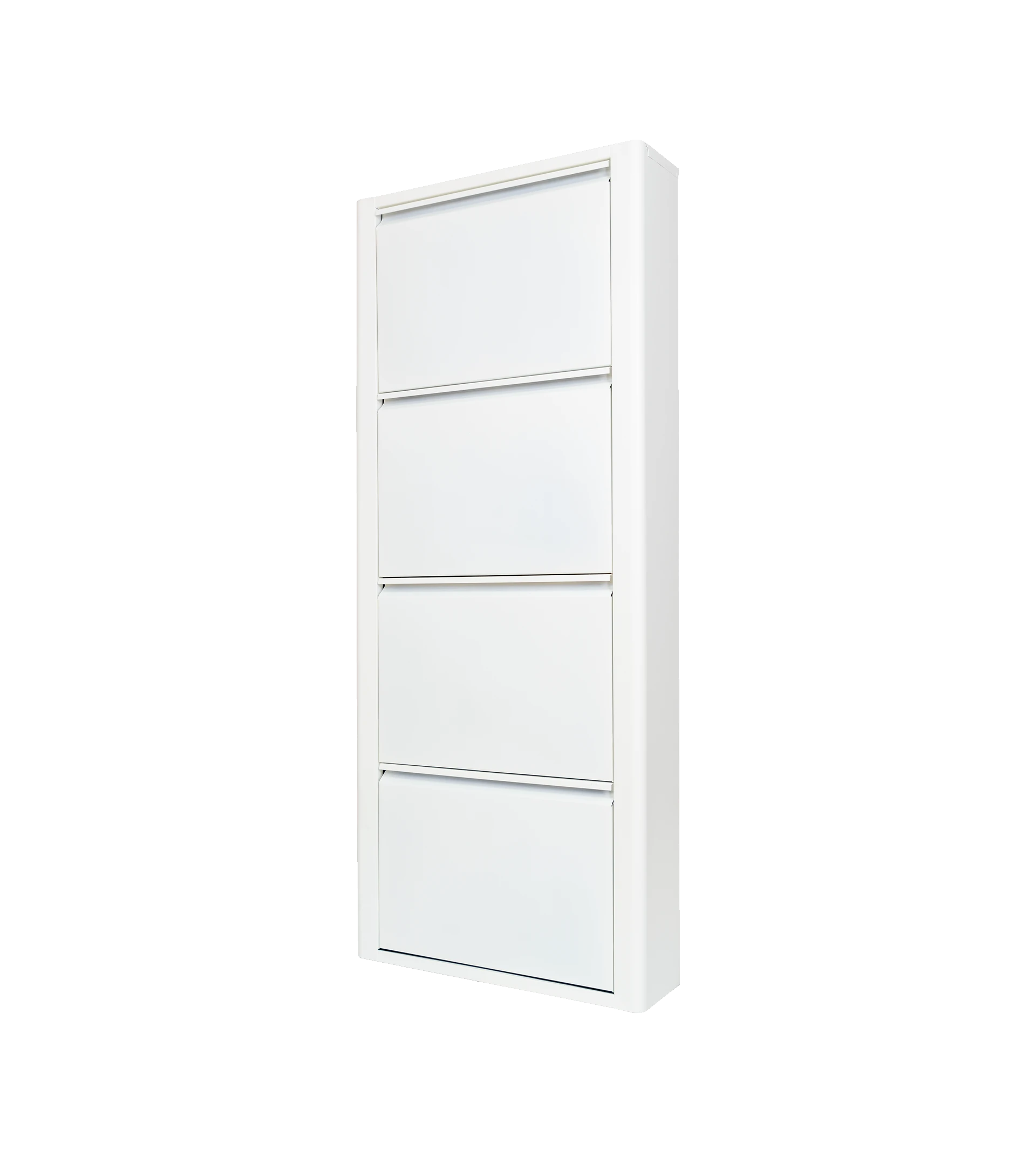 Mueble Zapatero Metálico 4 puertas blanco