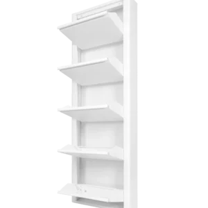 Metal Shoe Furniture 5 doors White