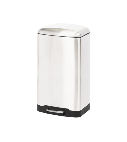White pedal trash can 20 L