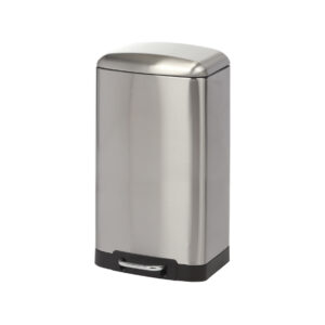 Cubo de basura con pedal cromado 20 L