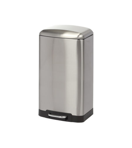 Chrome pedal trash can 20 L