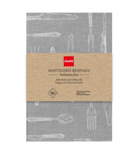 Resin-coated table linen