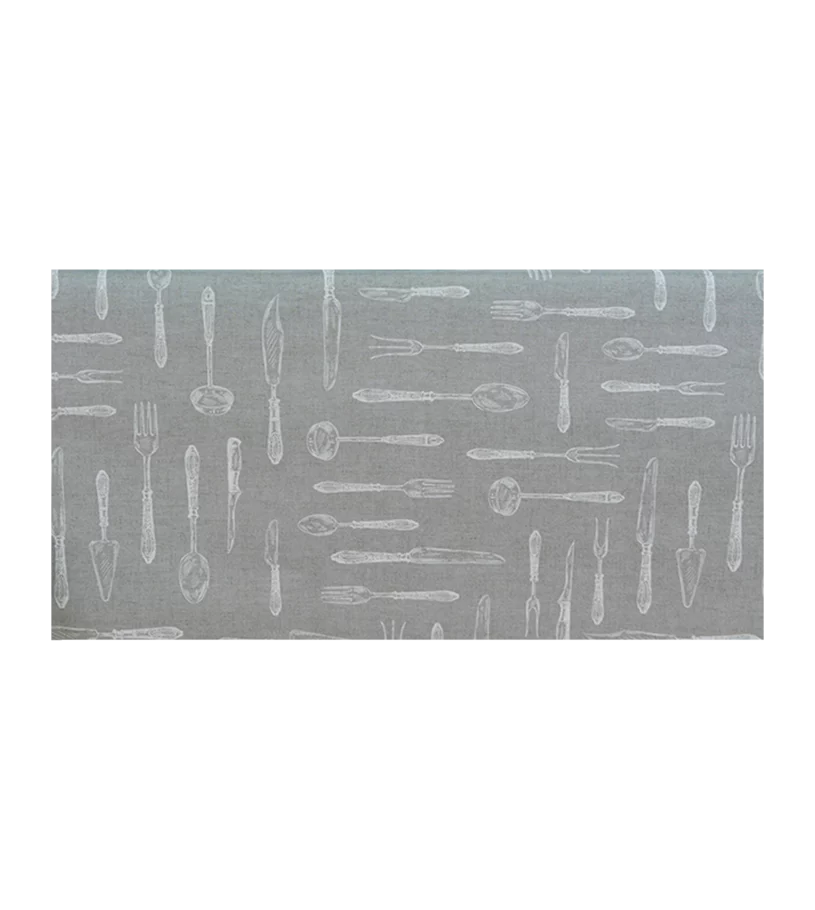 Resin-coated table linen