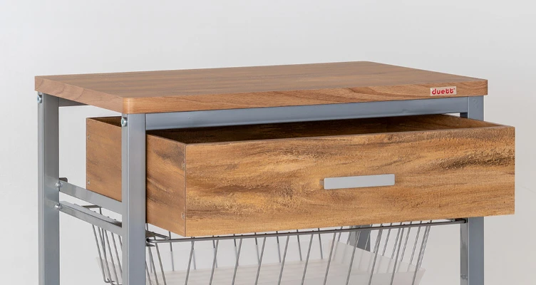 4-basket vegetable rack + drawer