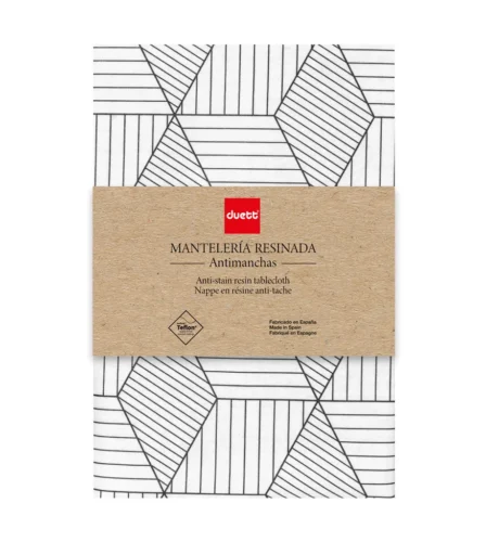 Resin-coated table linen