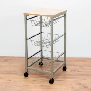 3-basket vegetable rack