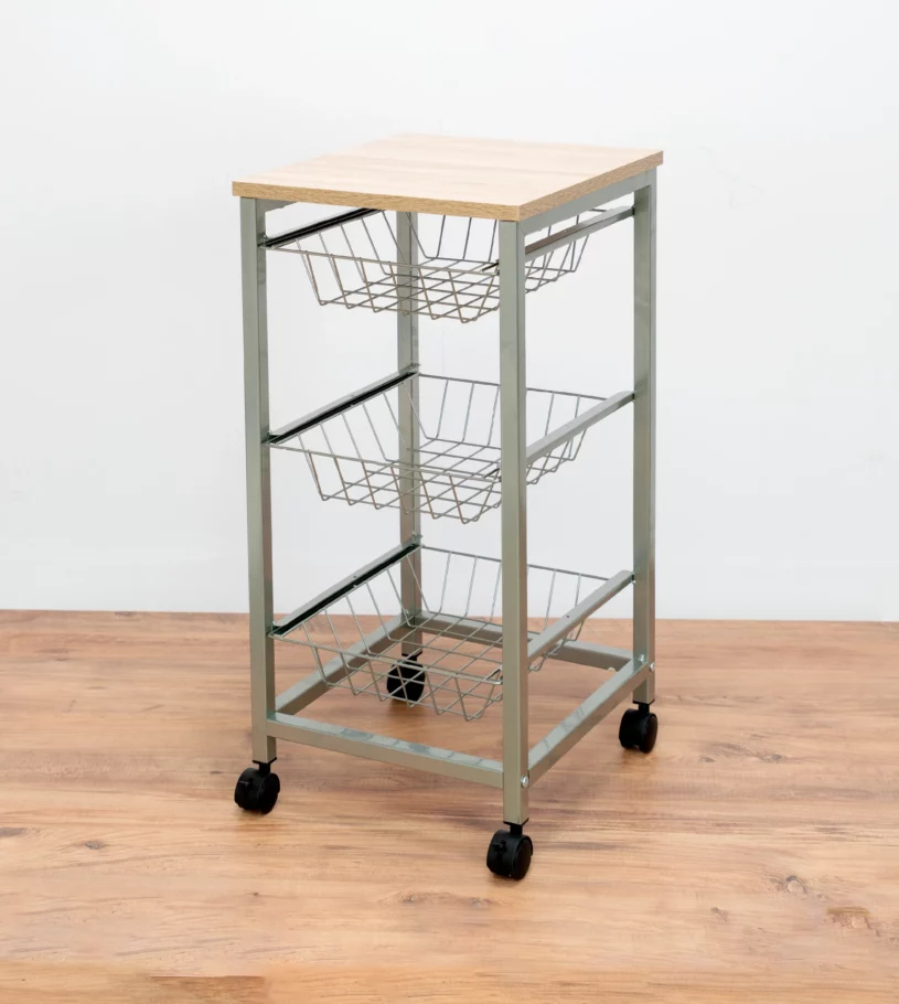 3-basket vegetable rack