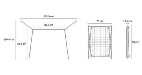 Tendedero plegable GALERNA