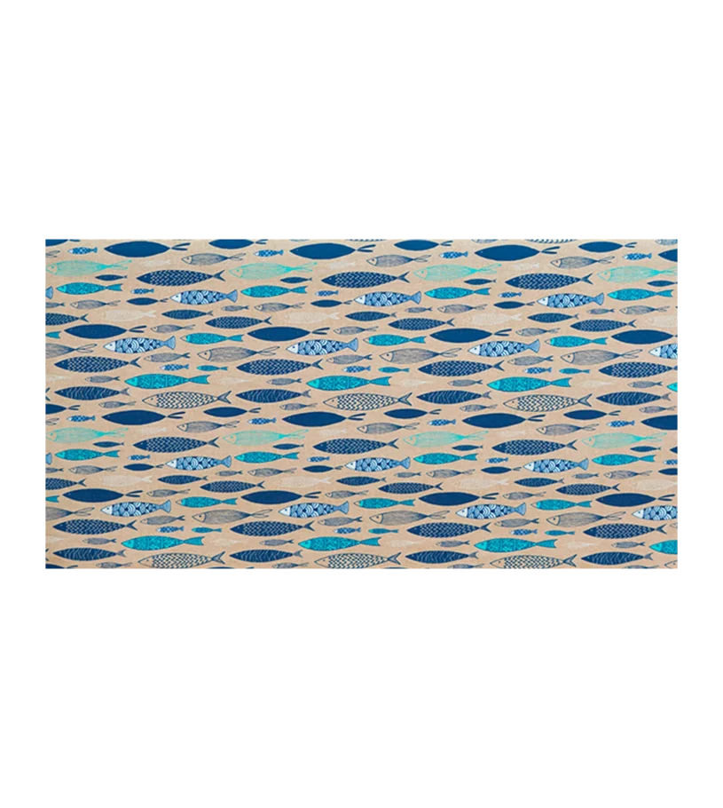 Resin-coated table linen