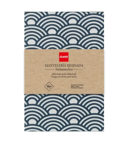 Resin-coated table linen