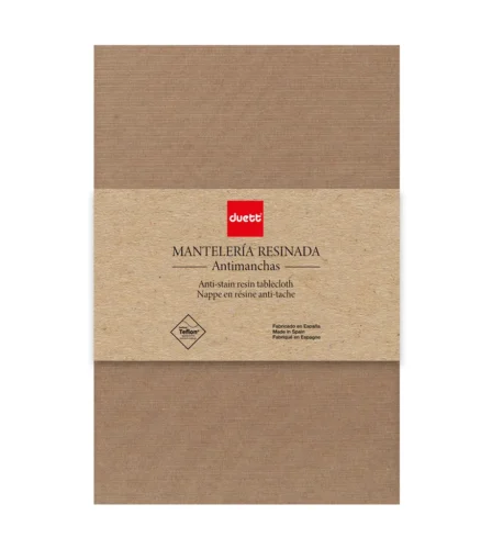 Resin-coated table linen
