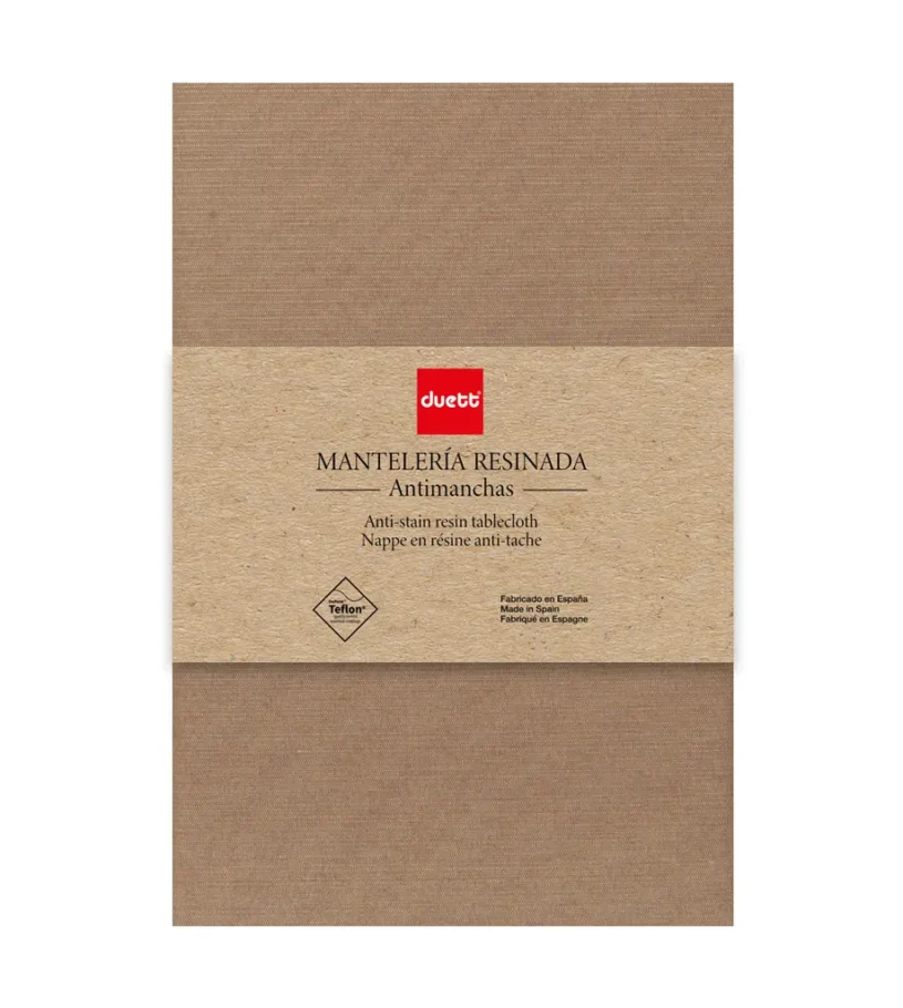 Resin-coated table linen Resin-coated table linen
