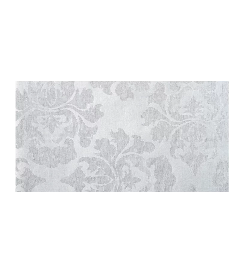 Resinated tablecloth Damascus gray