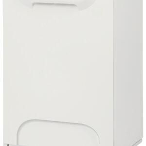 Cubo de reciclaje apilable blanco Cubo de reciclaje apilable blanco