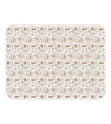 Microfiber draining mat CUPS 41 x 46 cm