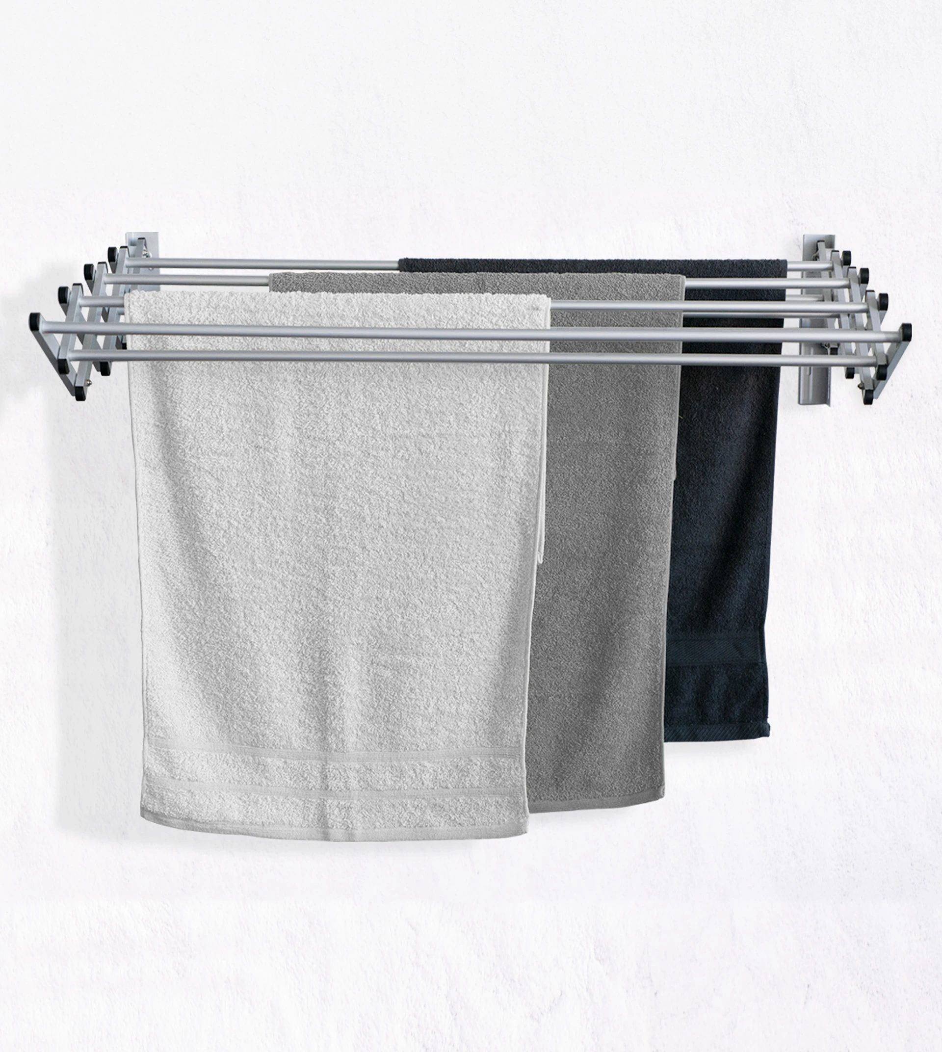 Tendedero de pared extensible 86 cm